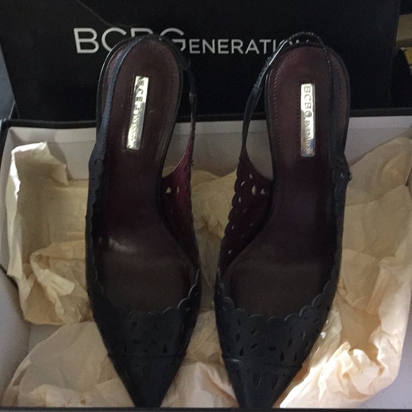 Bcbgeneration Talyn Pointed Toe Slingback Pumps - Picture 5 of 8